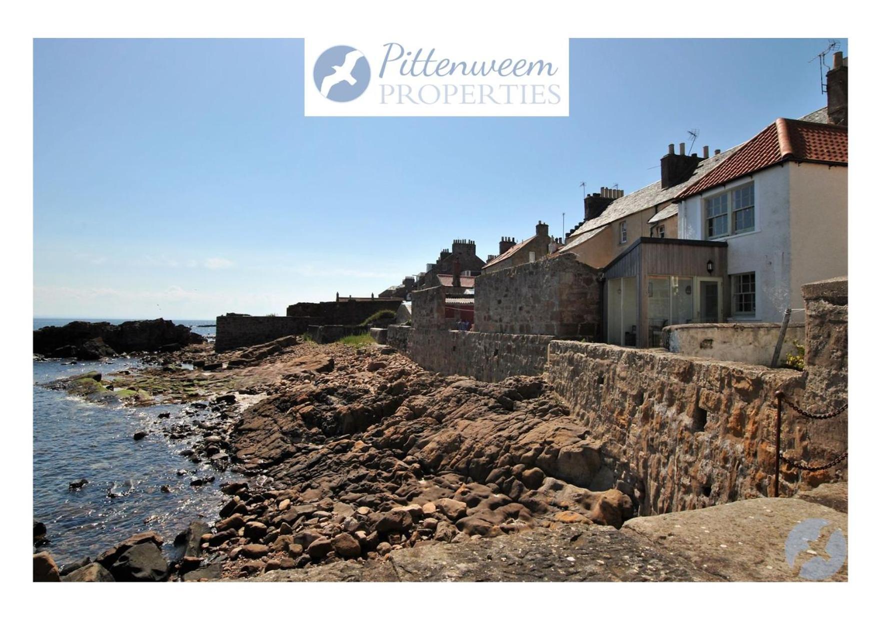 Aqua Vista- Seafront Cottage Cellardyke Anstruther Esterno foto